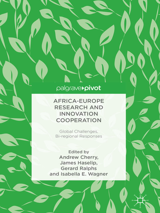 Title details for Africa-Europe Research and Innovation Cooperation by Andrew Cherry - Available